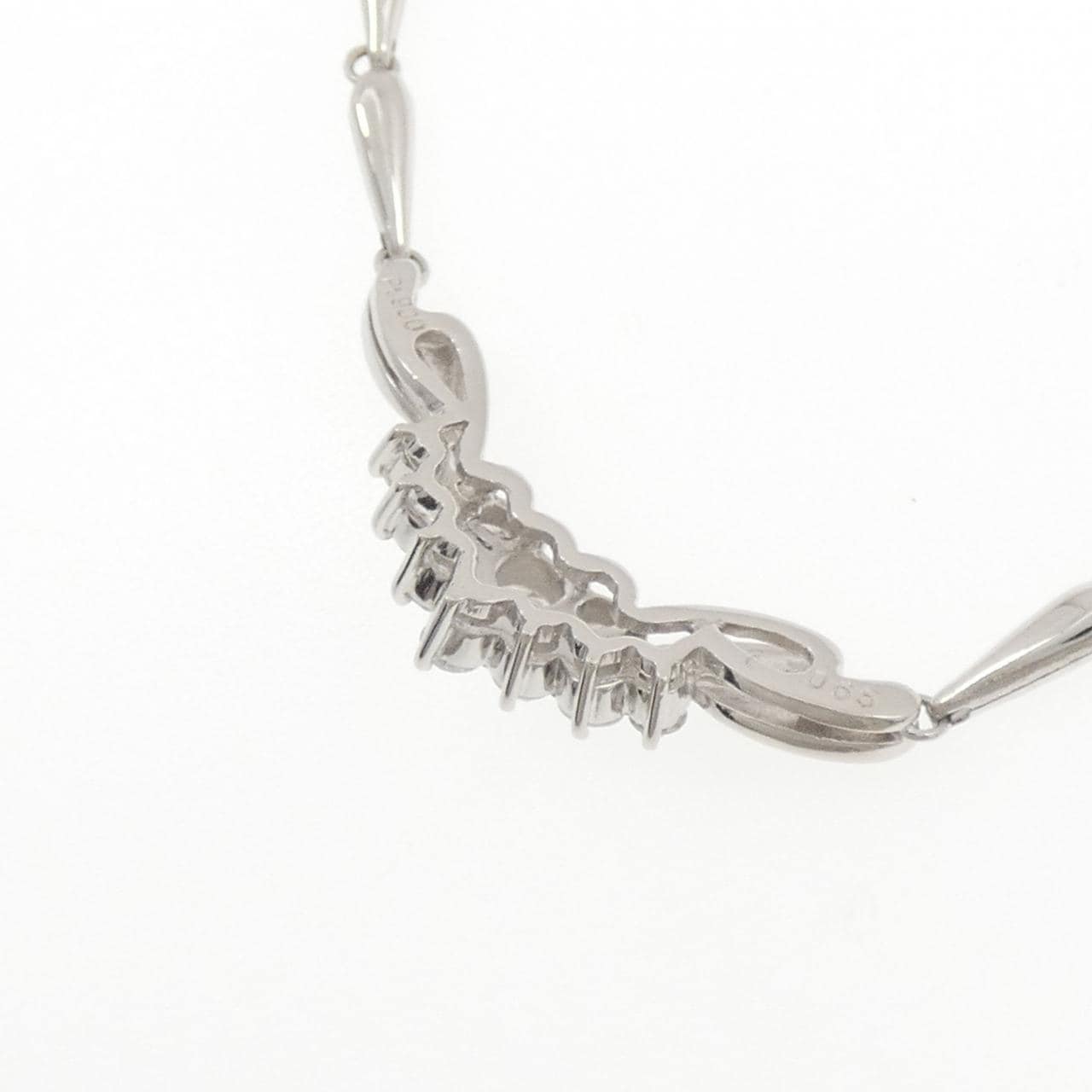 PT900/PT850 ダイヤモンド ネックレス 0.65CT
