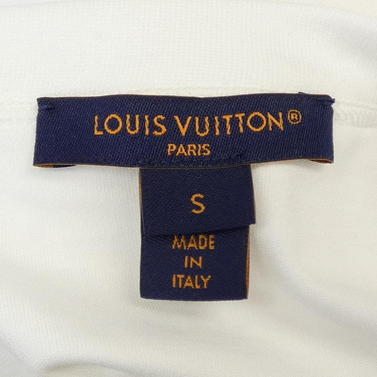 ルイヴィトン LOUIS VUITTON LVスタンプクロップトップ FTTS11UNI Tシャツ