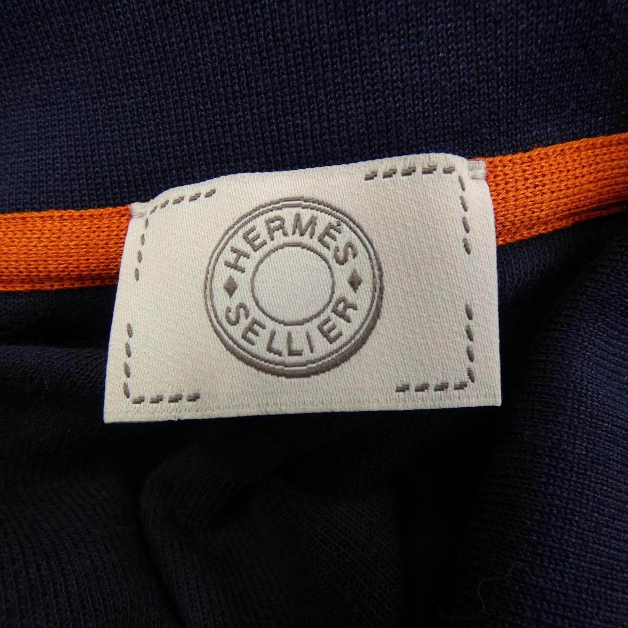 エルメス HERMES クルードセル メンズ H800271E ドゥブル･ジュー ポロシャツ