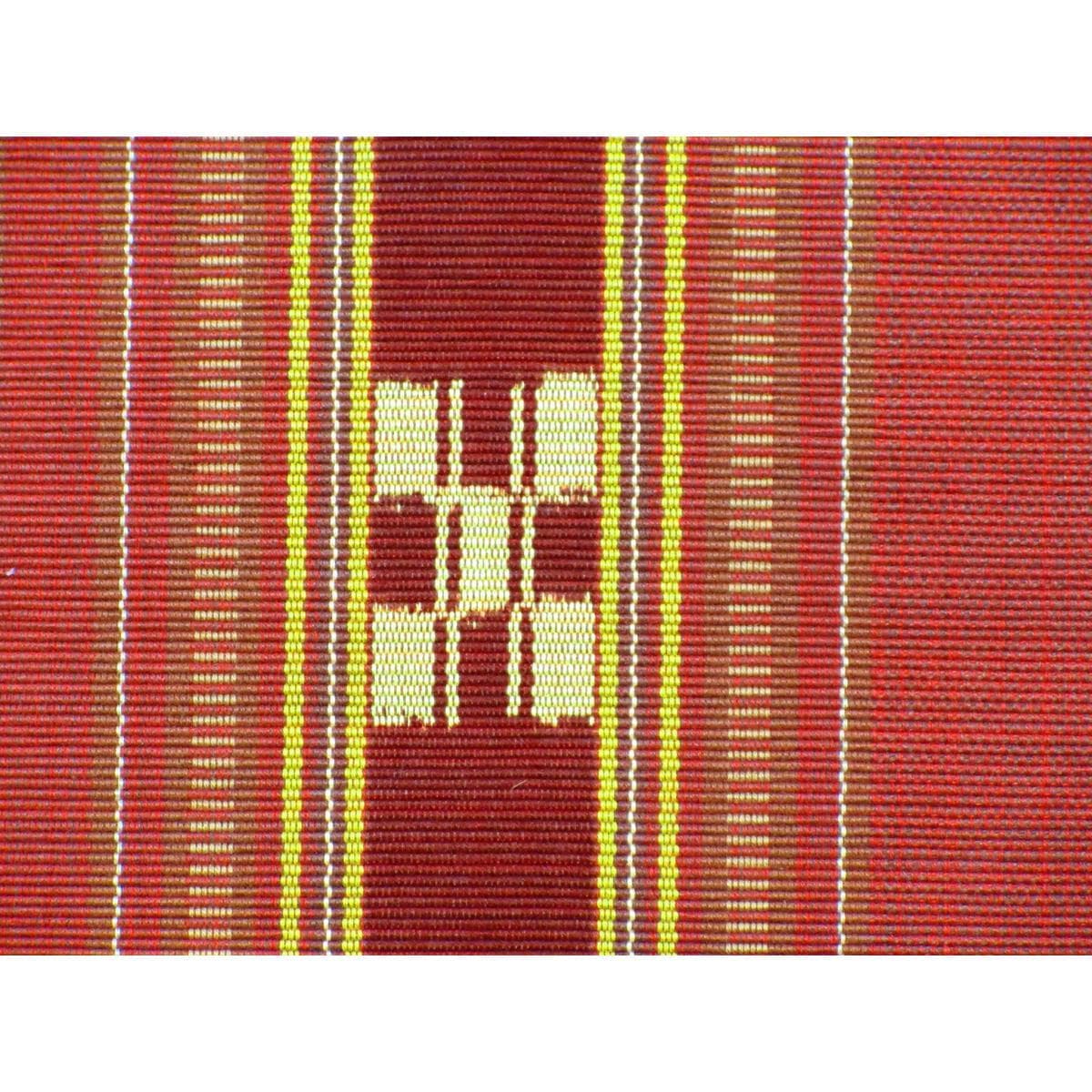 【未使用品】名古屋帯　八重山ミンサー　全通柄