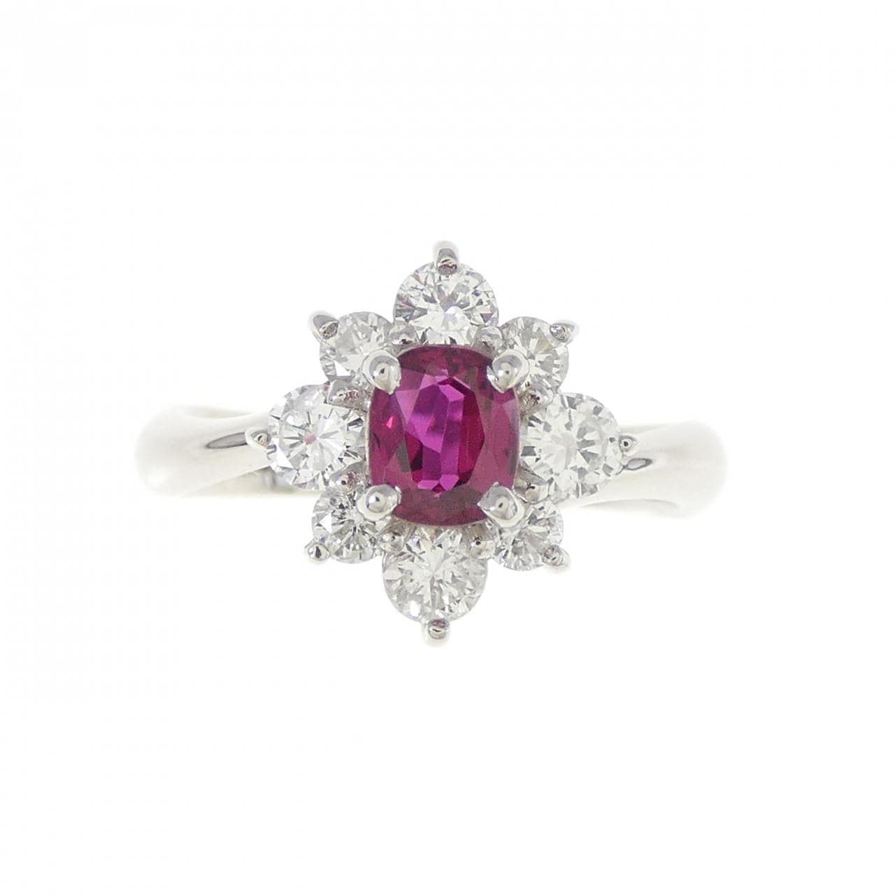 PT ルビー リング 0.55CT
