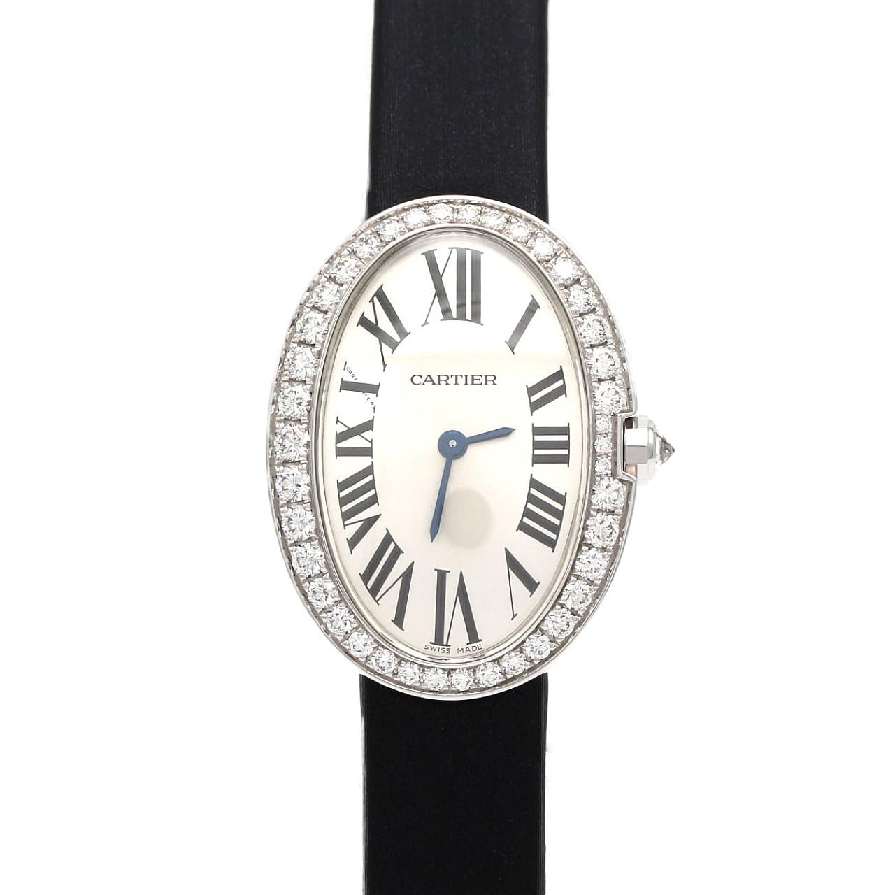 カルティエ ベニュワールSM WG/D WB520008 WG クォーツ