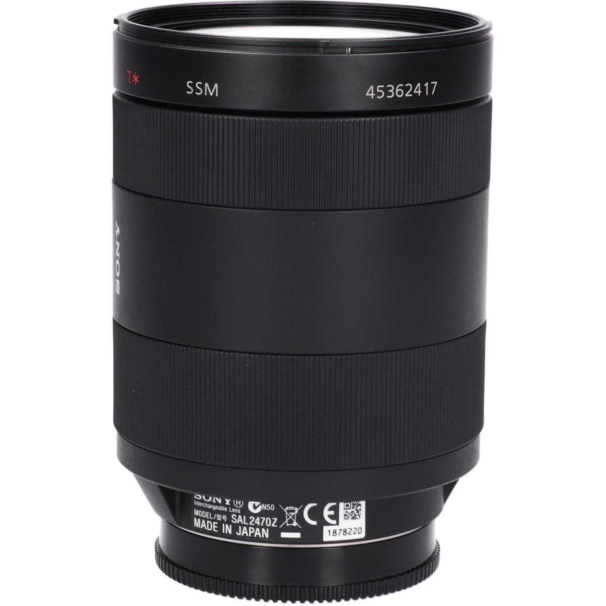 ２４－７０ｍｍ　Ｆ２．８ＺＡ　ＳＳＭ（ＳＡＬ２４７０Ｚ）
