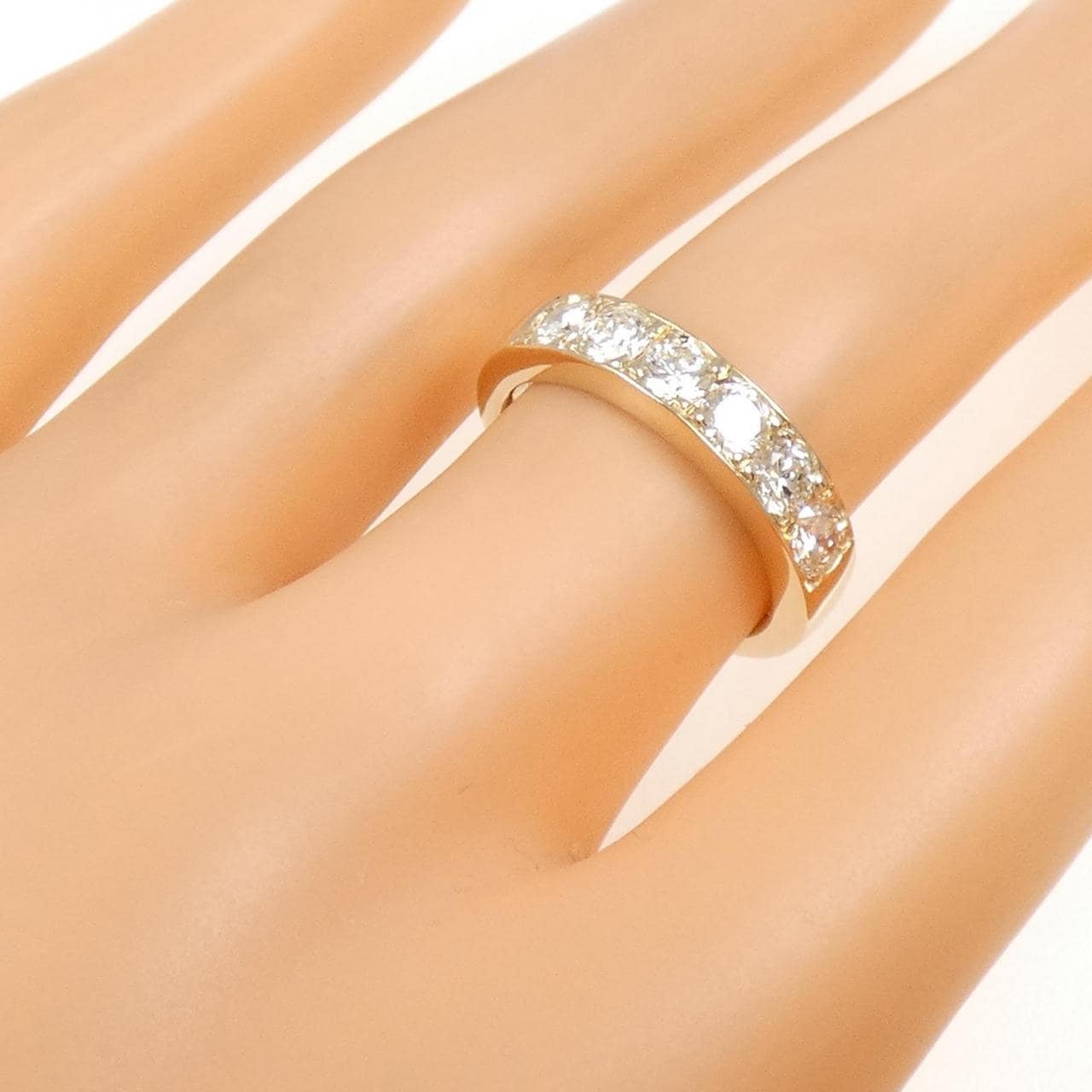 K18YG ダイヤモンド リング 1.02CT