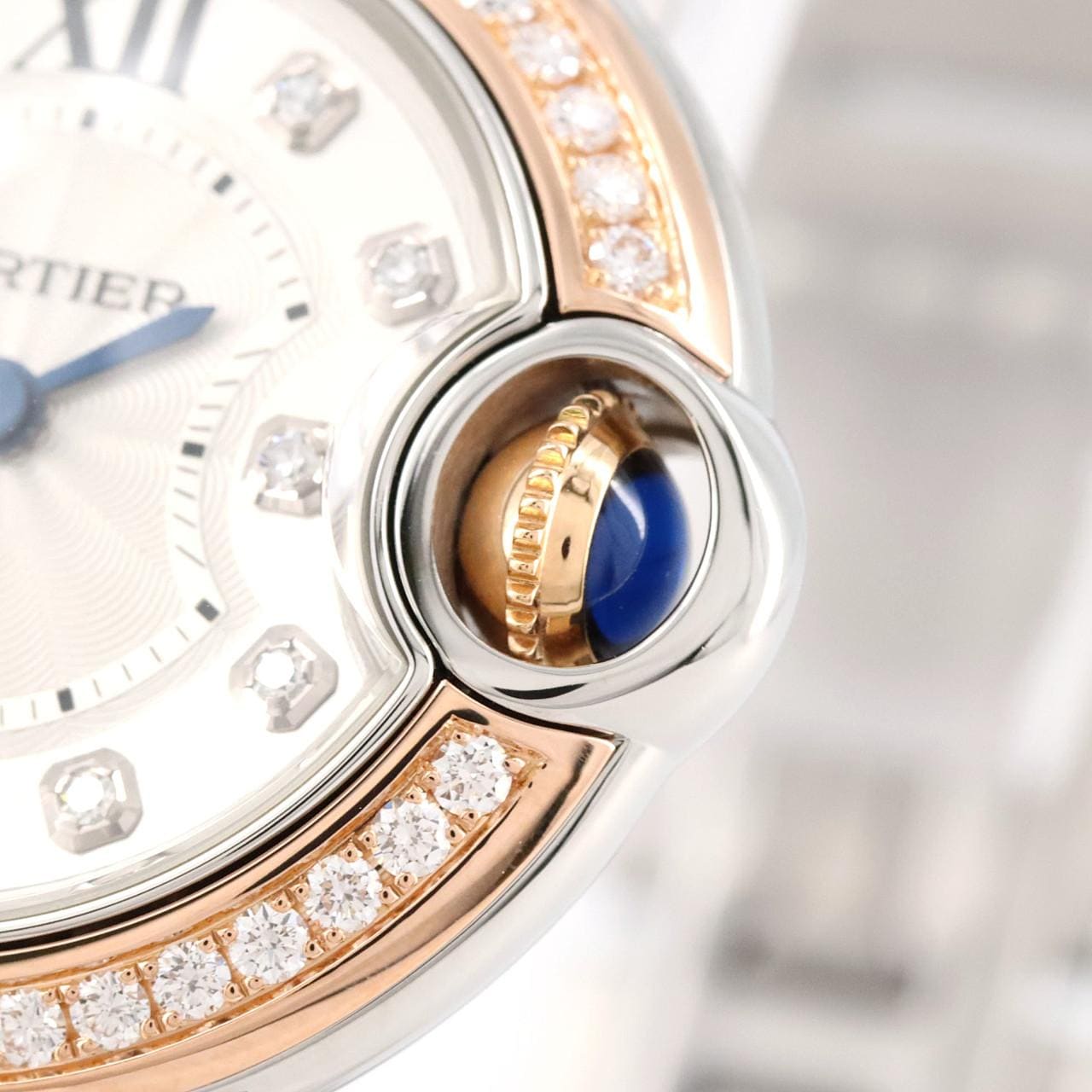 Cartier Ballon Bleu SM PG combination/D･11P WE902076 SSxPG Quartz