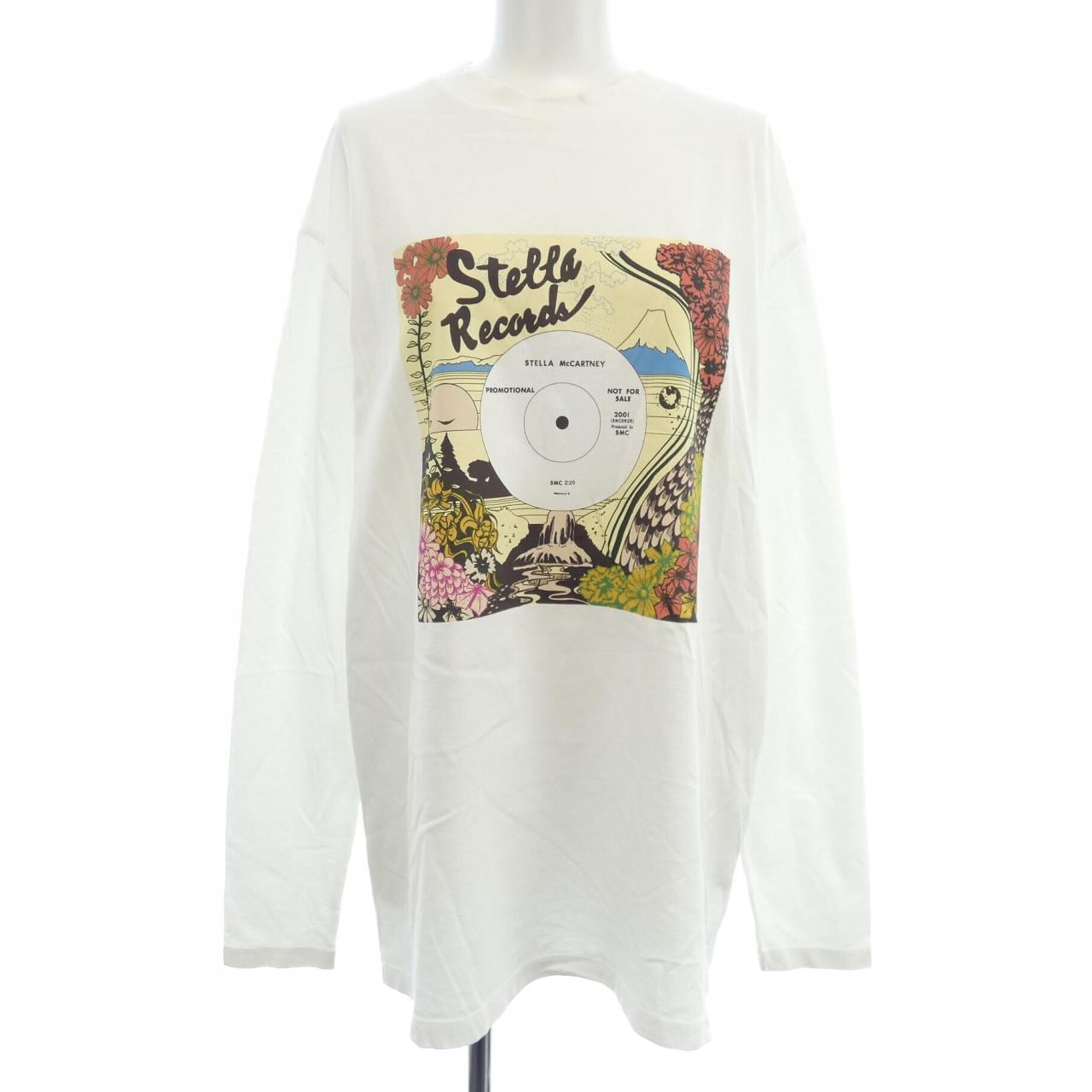 ステラマッカートニー STELLA MCCARTNEY レコードロンティ Tシャツ