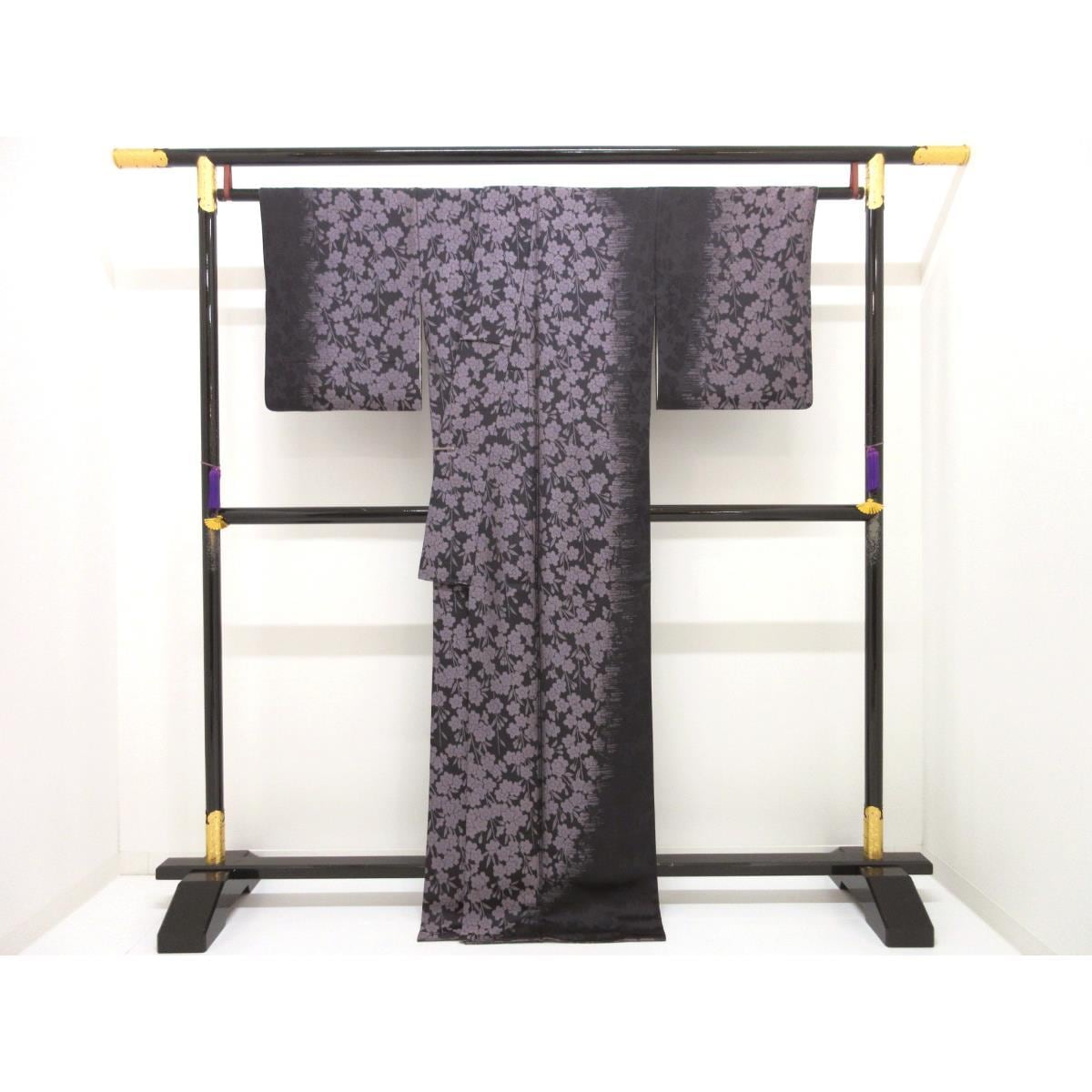 訪問着　お召織　身幅Ｌ寸