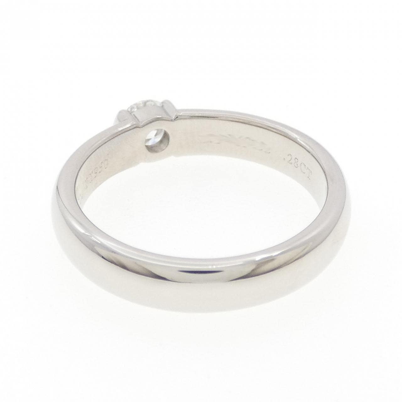 ティファニー ドッツ リング 0.28CT