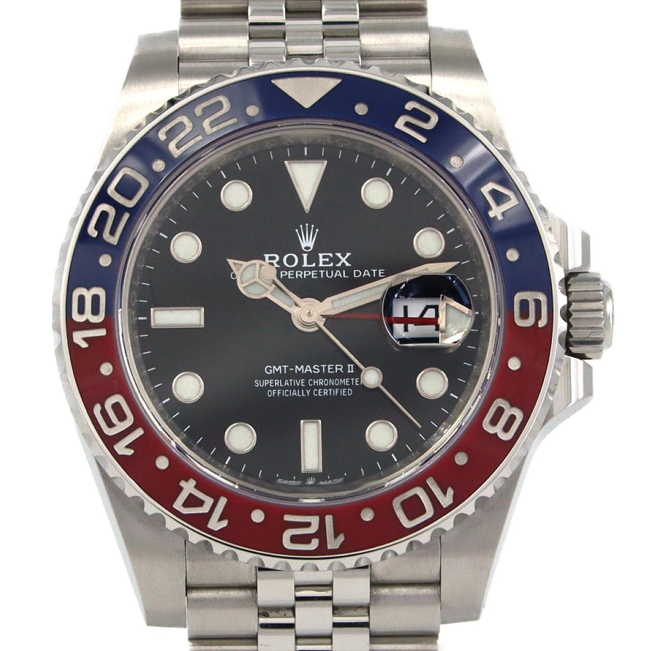 ロレックス GMTマスターⅡ 126710BLRO･5 SS 自動巻 ランダム番