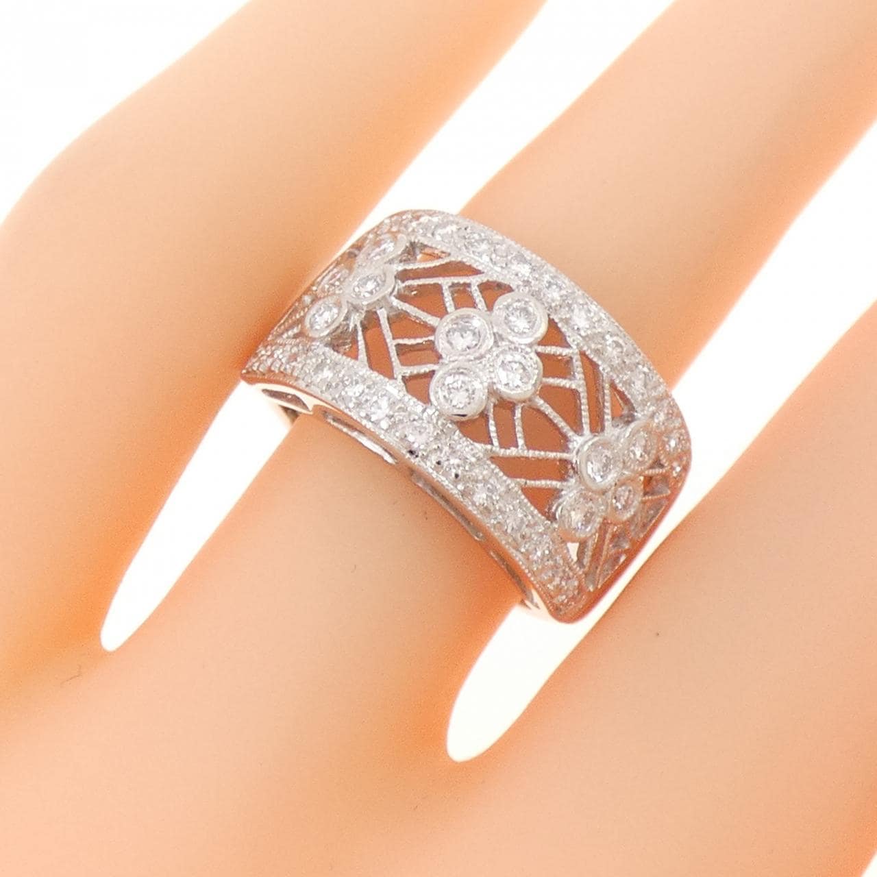 PT900 ダイヤモンド リング 0.50CT