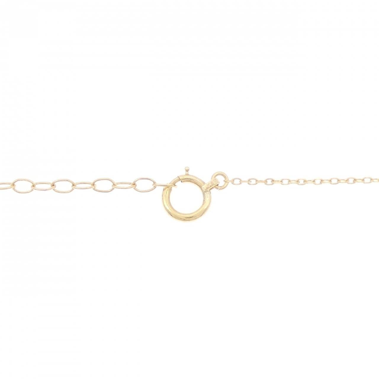 K18YG ダイヤモンド ネックレス 0.12CT