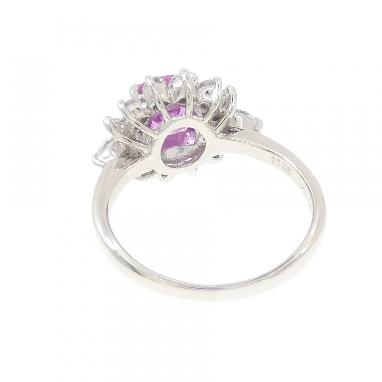 PT900 サファイヤ リング 1.155CT