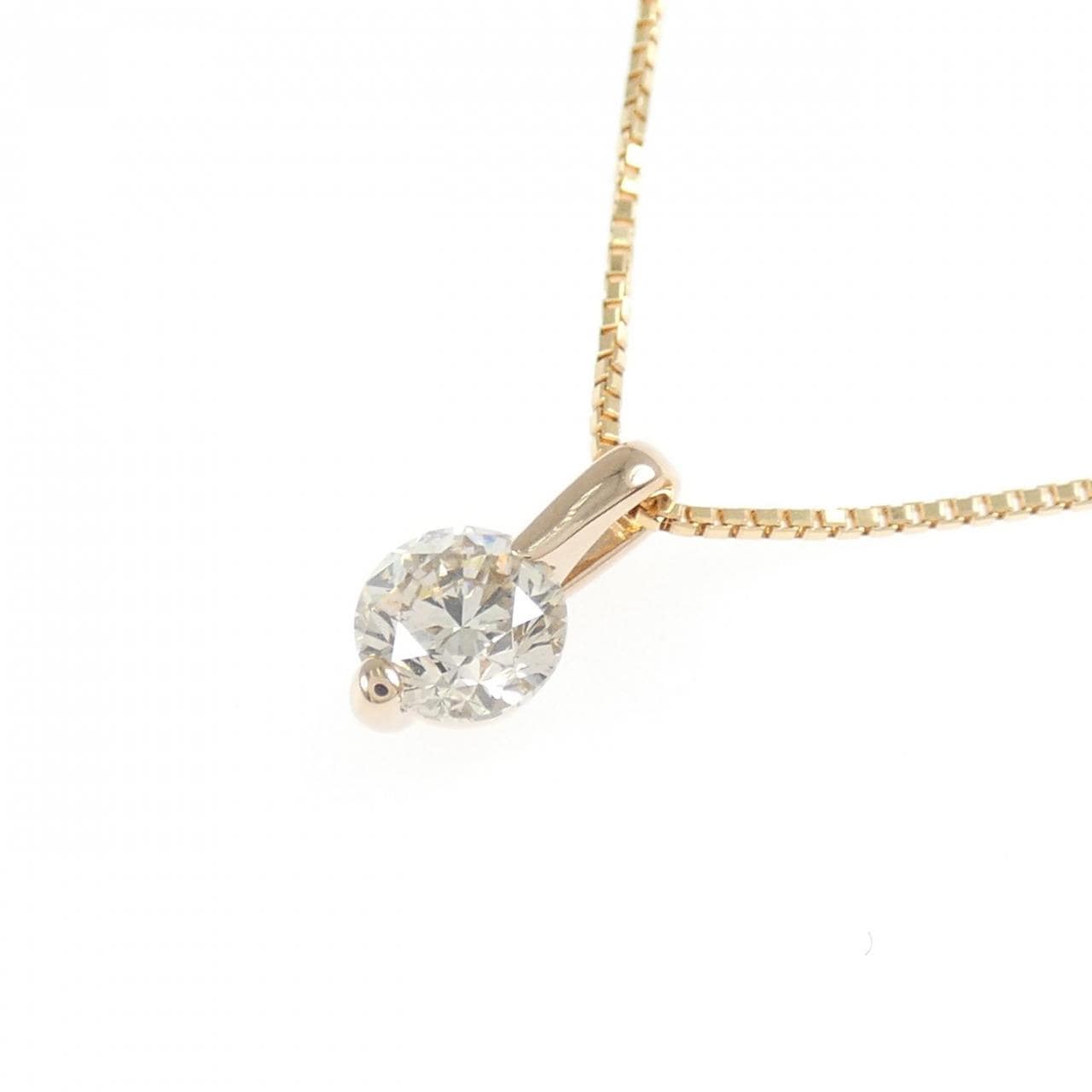 K18PG ダイヤモンド ネックレス 0.514CT