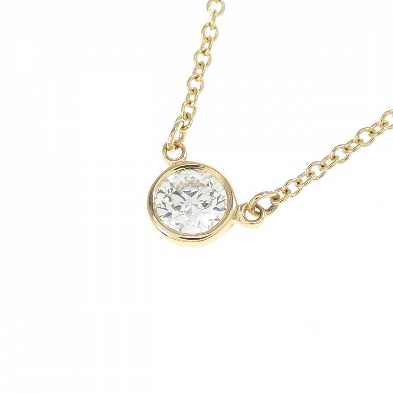 ティファニー バイザヤード ネックレス 0.23CT H VS2 3EXT