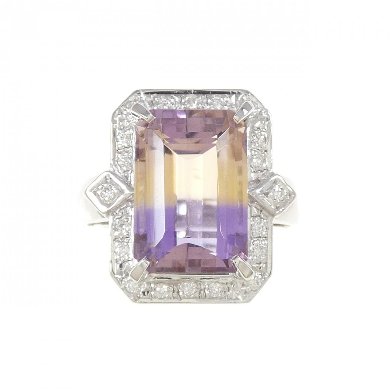 PT900 アメトリン リング 6.70CT