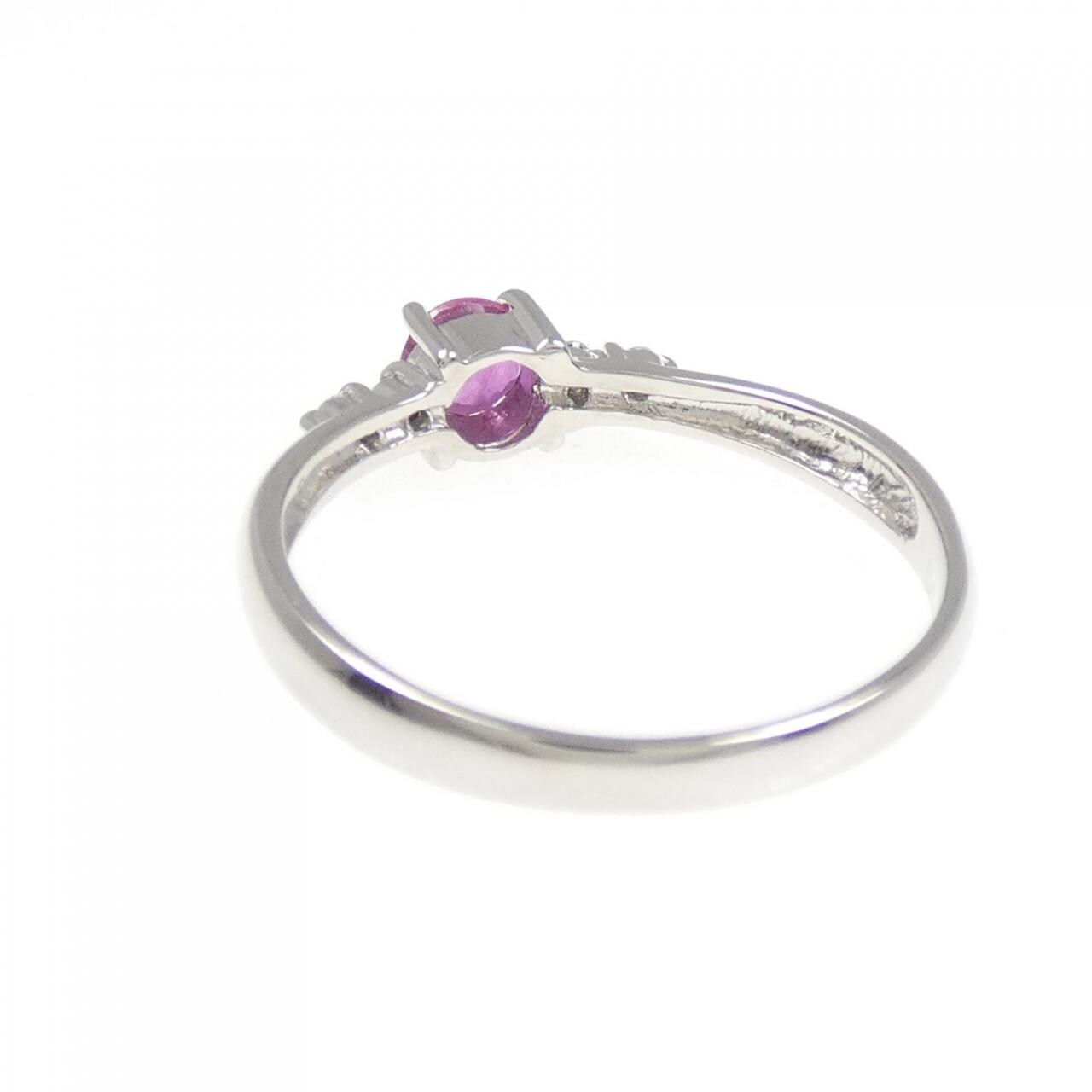 PT900 ルビー リング