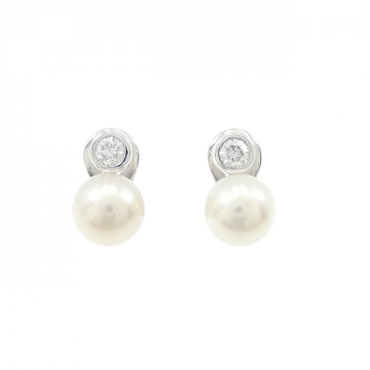 ブルガリ アコヤパール ピアス 7.9mm