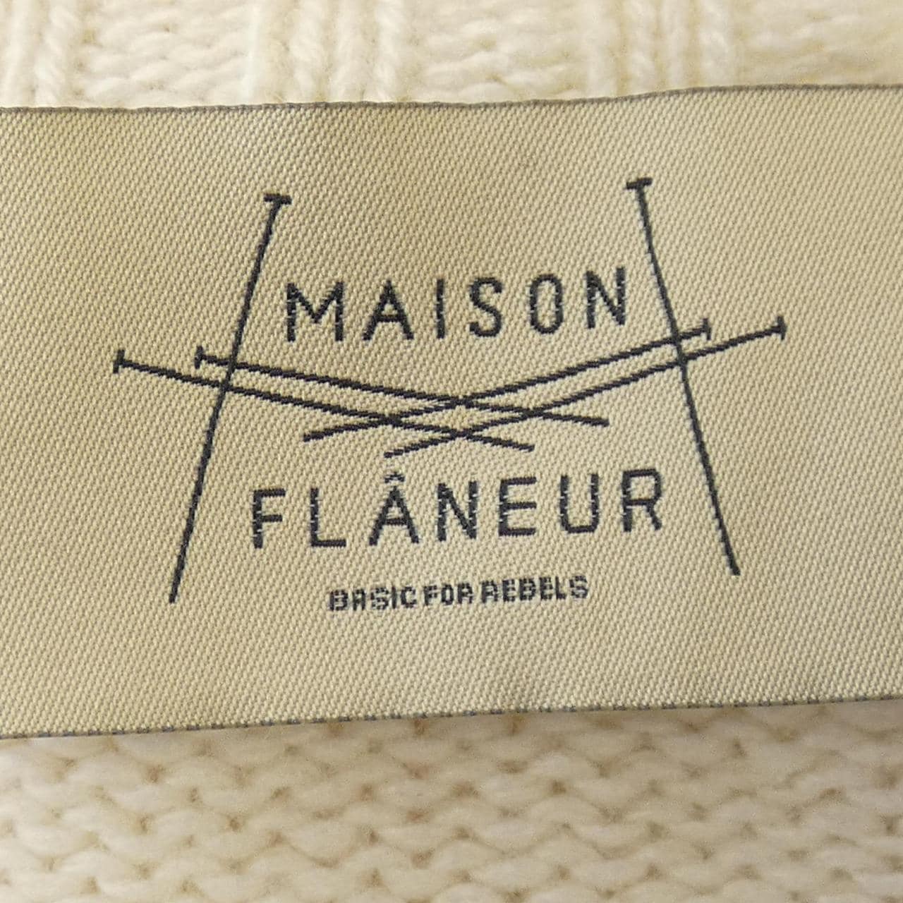 メゾンフラメウール MAISON FLANEUR ニット