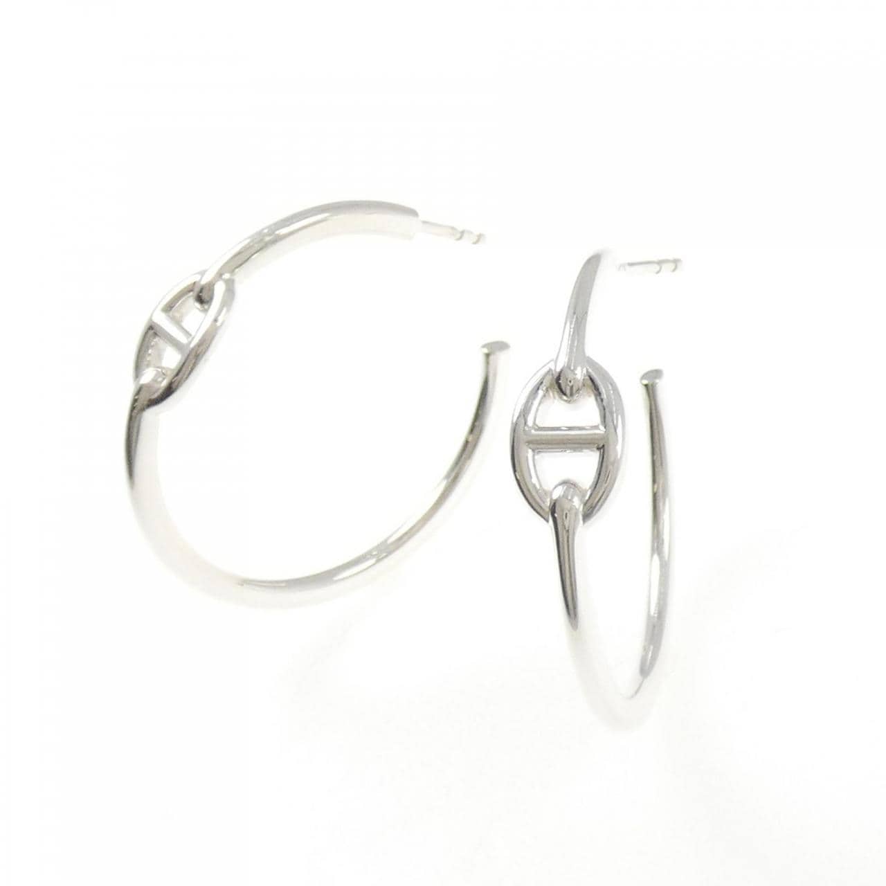 エルメス シェーヌダンクル アンシェネ ラージ ピアス