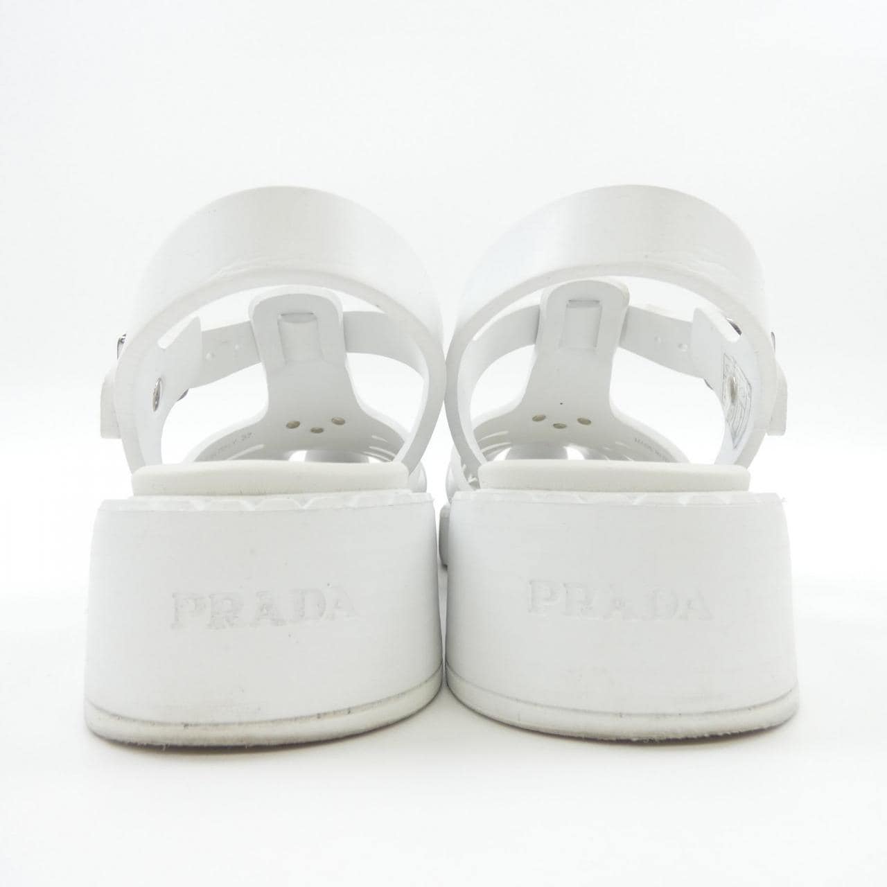 プラダ PRADA フォームラバー トライアングルロゴ 1X857M サンダル