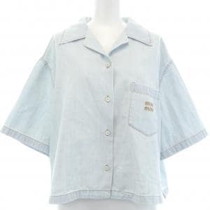 ミュウミュウ MIU MIU GWC107 SOOO 14HY S/Sシャツ