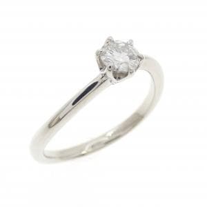 PT900 ソリティア ダイヤモンド リング 0.244CT