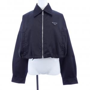 プラダ PRADA トライアングルロゴ クロップドブルゾンジャケット 292101 S231 1WQ8 ブルゾン