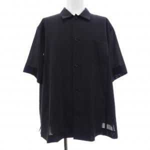 サカイ SACAI Wool Suiting x Nylon Twill Shirt 26-04011M S／Sシャツ