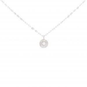 K18WG ダイヤモンド ネックレス 0.05CT