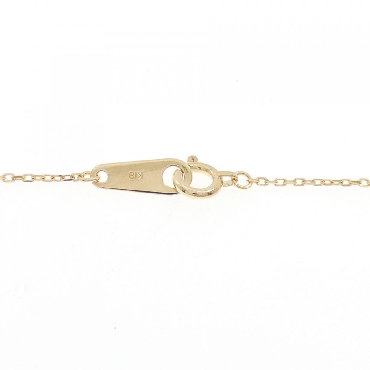 K18YG ダイヤモンド ネックレス 0.20CT