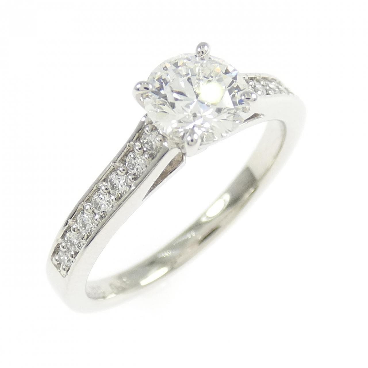 PT900 ダイヤモンド リング 0.635CT F VVS2 3EXT H&C