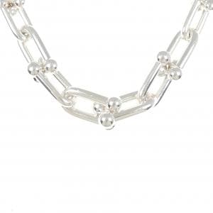 ティファニー ハードウェア グラジュエイテッド リンク ネックレス