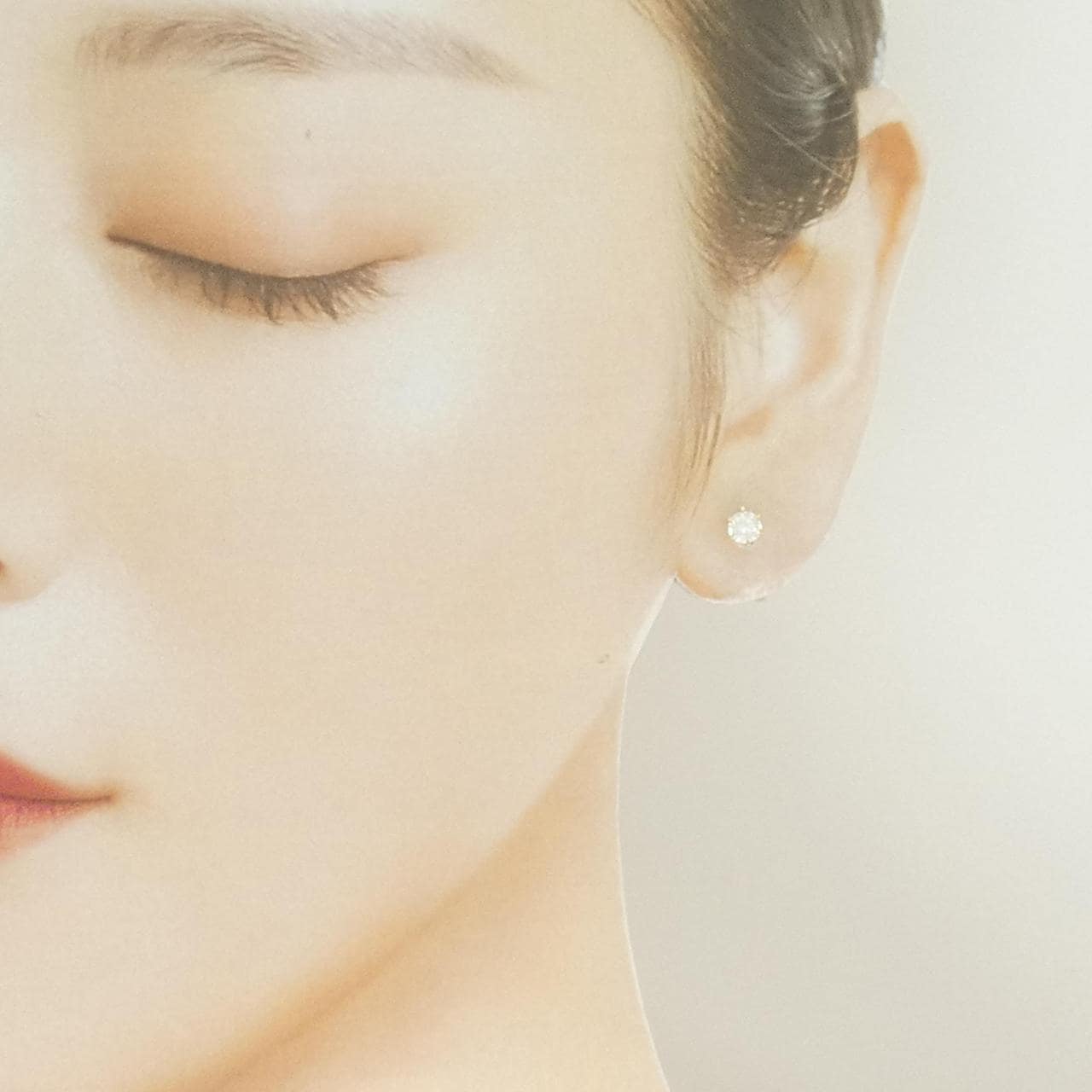 【リメイク】K18YG/ST ダイヤモンド ピアス 0.276CT 0.282CT G VS1-2 EXT H&C