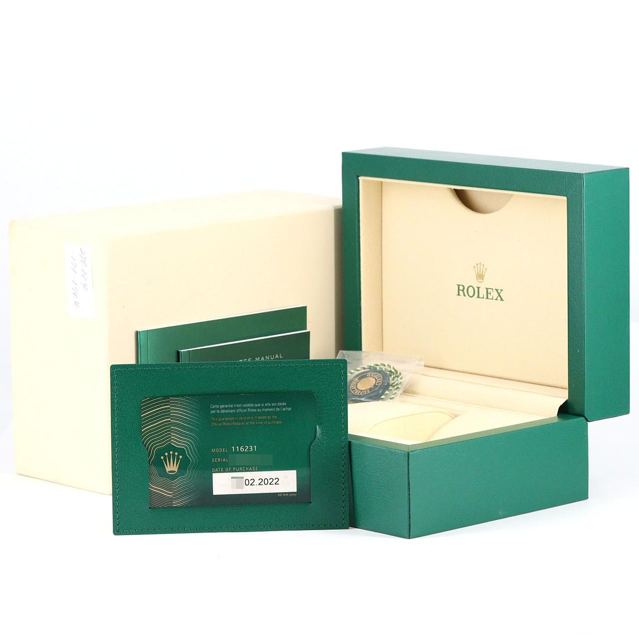 ロレックス デイトジャスト 116231NG SSxPG 自動巻 ランダム番