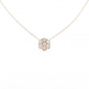 K18PG ダイヤモンド ネックレス 0.50CT