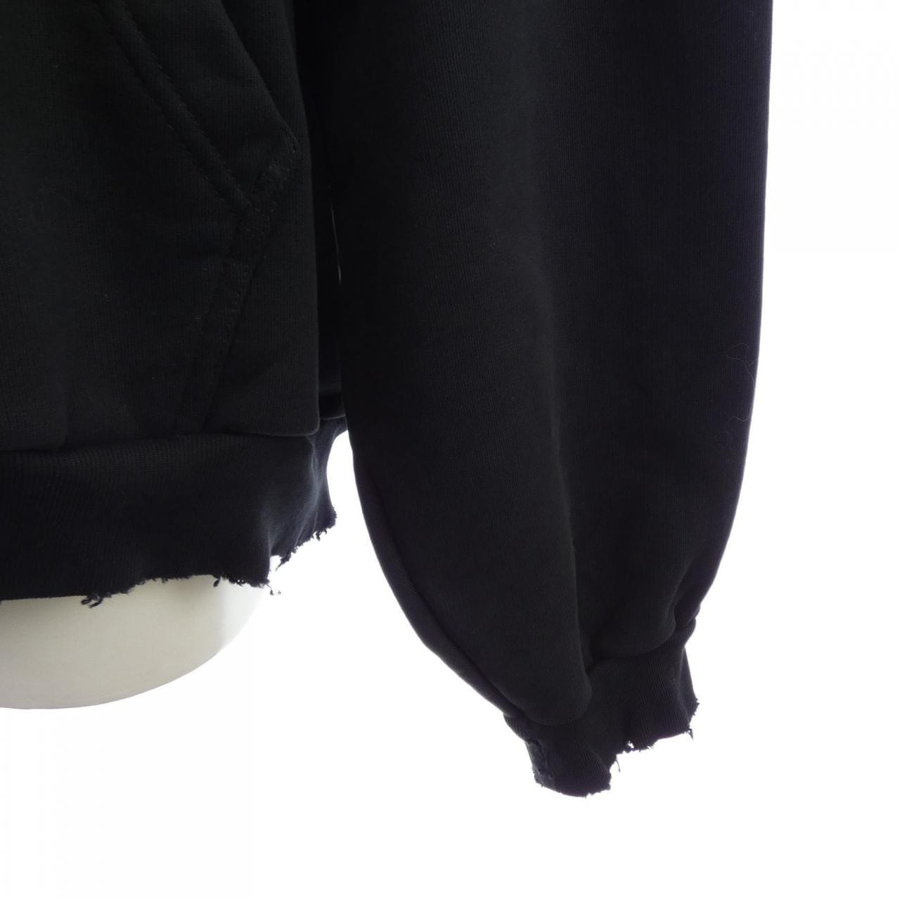 バレンシアガ BALENCIAGA クラックドエフェクト フード 744457 TQVA6 パーカー