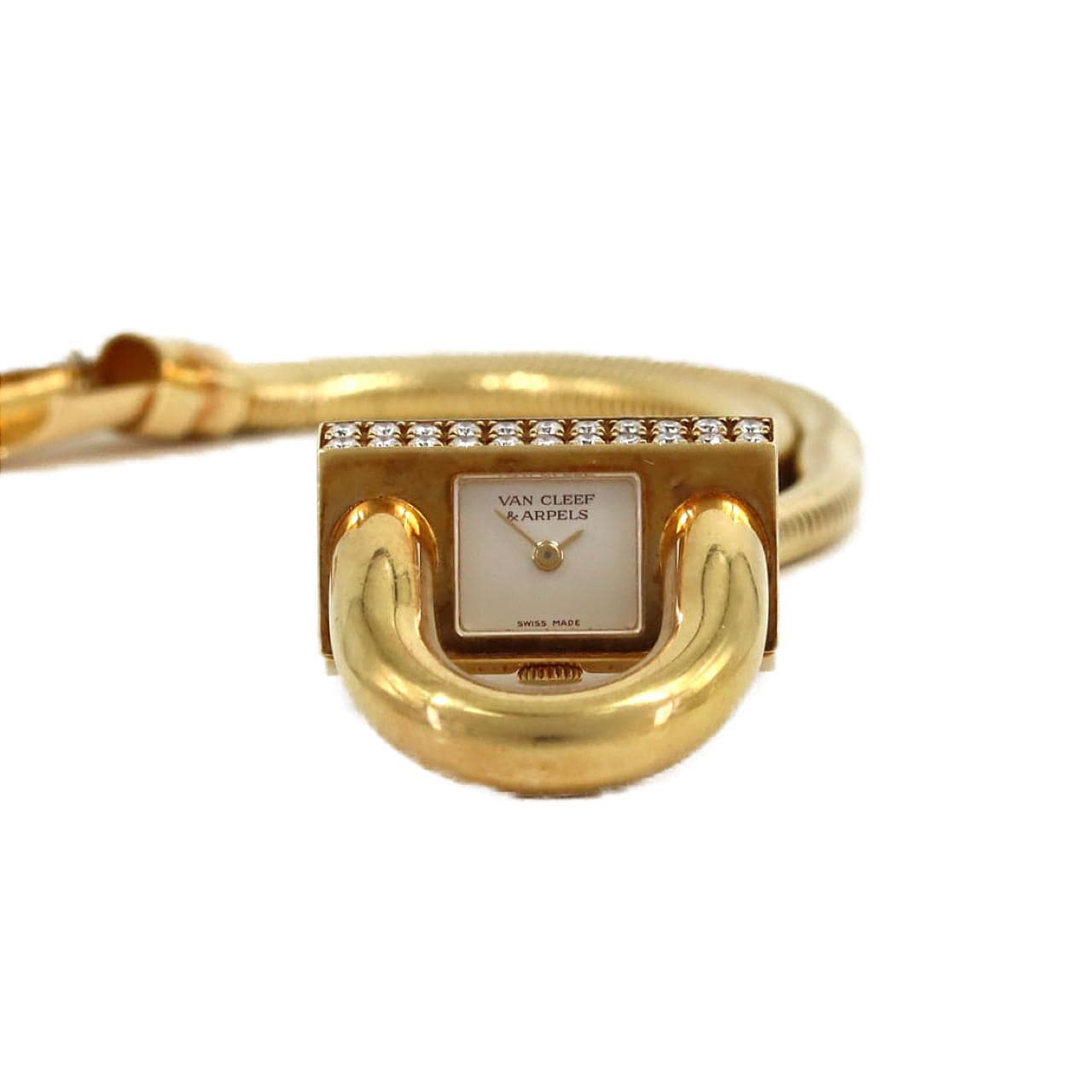 ヴァンクリーフ&アーペル カデナ･ヴィンテージⅡ YG/2D 131977 YG クォーツ