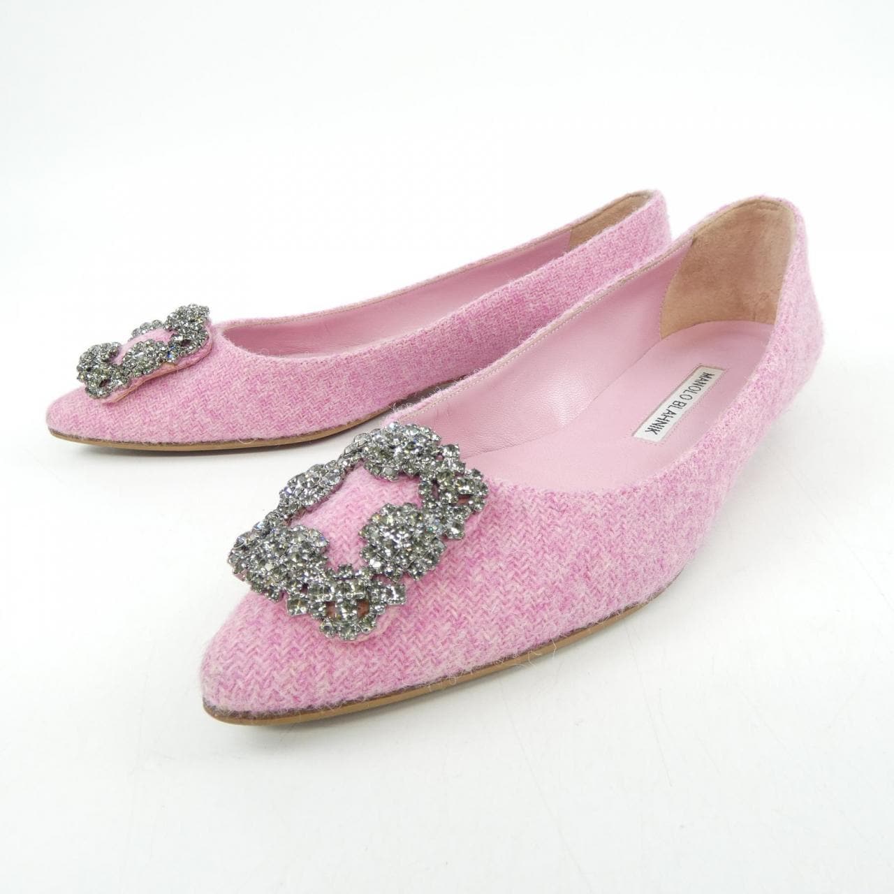 マノロブラニク MANOLO BLAHNIK HANGISI フラットシューズ