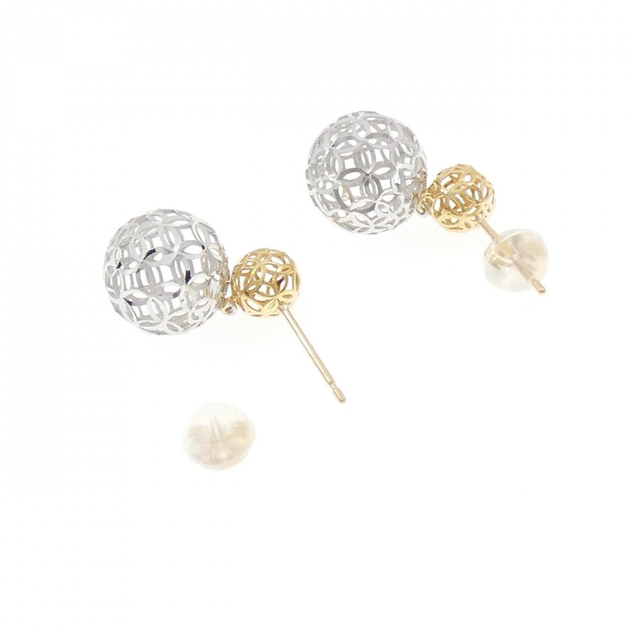 K18YG/K18WG ピアス