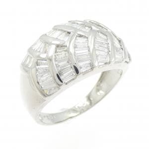 K18WG ダイヤモンド リング 1.50CT