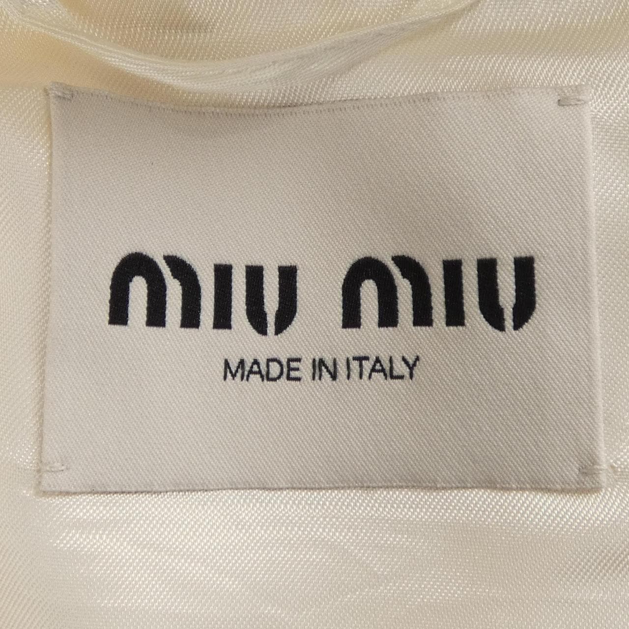 ミュウミュウ MIU MIU MIU MIU ロゴ ML843 S231 13WA ブルゾン