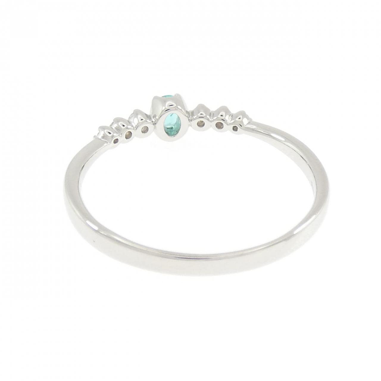 PT900 パライバトルマリン リング 0.09CT