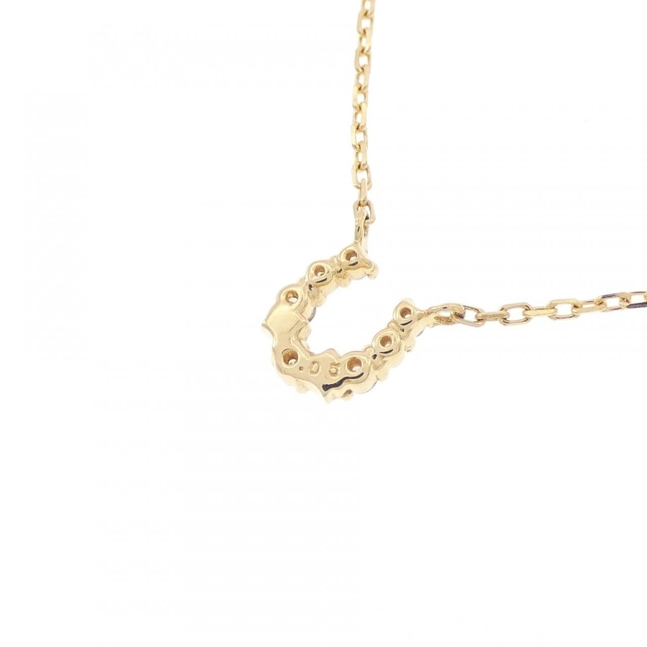 アガット ダイヤモンド ネックレス 0.05CT