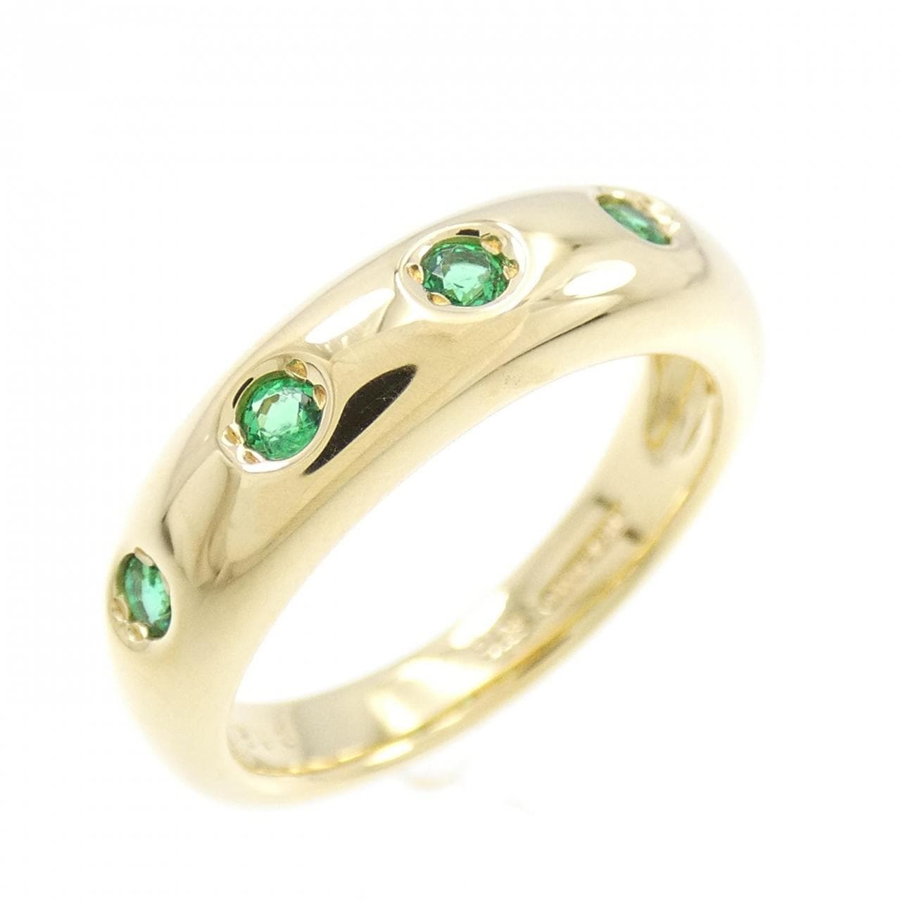 MIKIMOTO Emerald Ring 0.12CT