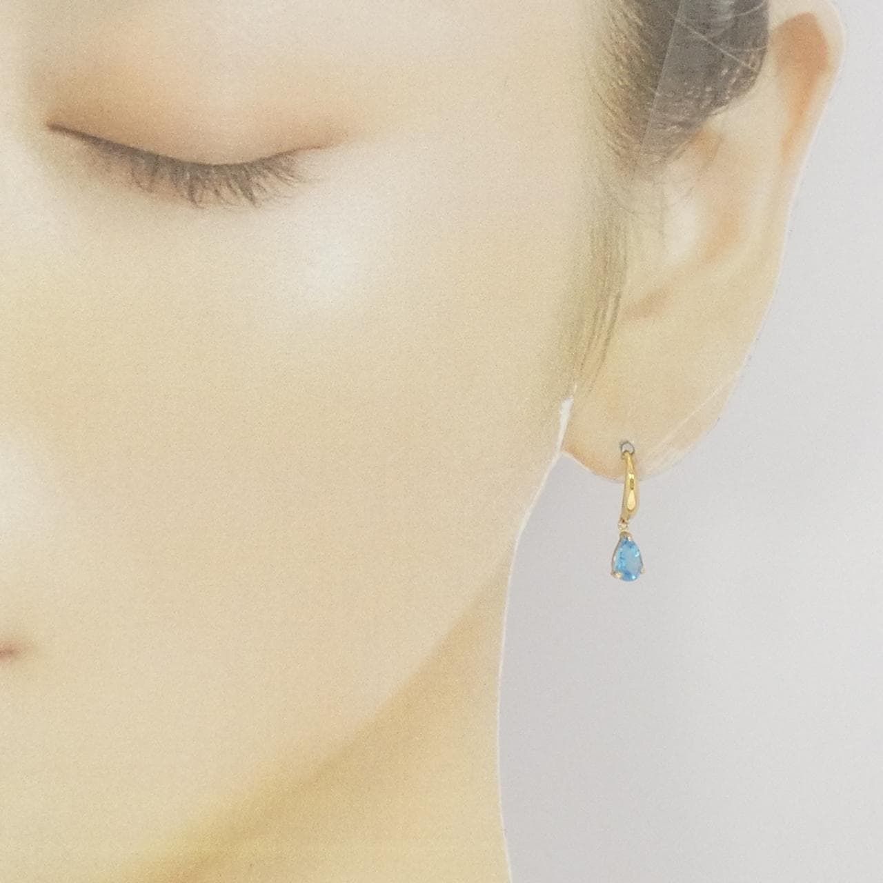 コメ兵｜K18YG ブルートパーズ ピアス｜ジュエリー｜ピアス