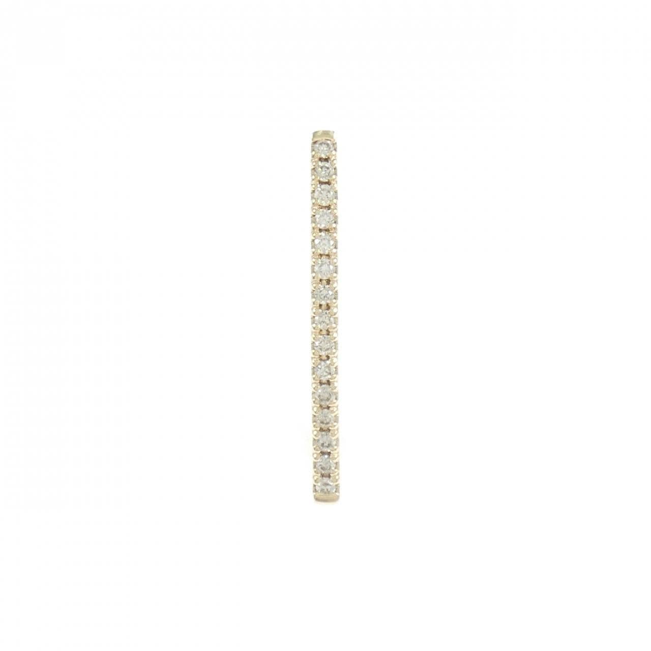 K10YG ダイヤモンド イヤーカフ 0.15CT 片耳