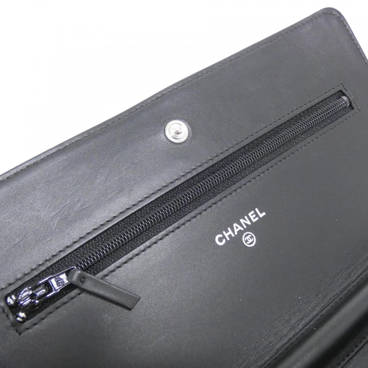 シャネル タイムレスCC ライン 48654 チェーンウォレット