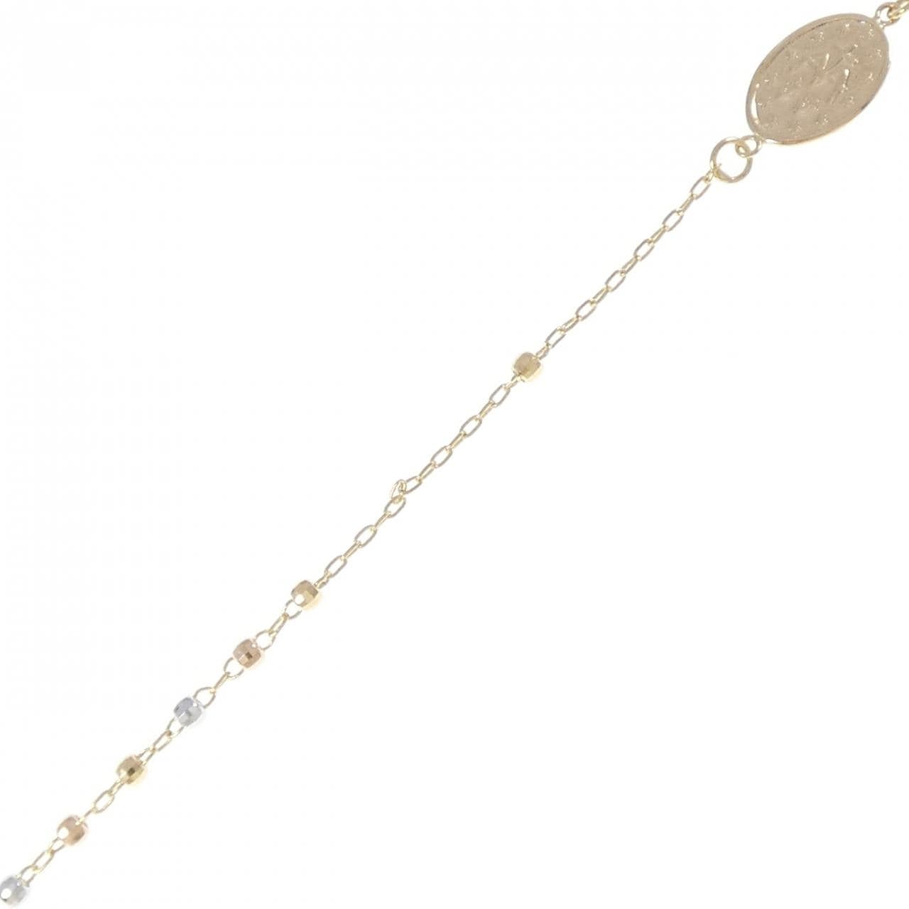 750スリーカラー ブレスレット