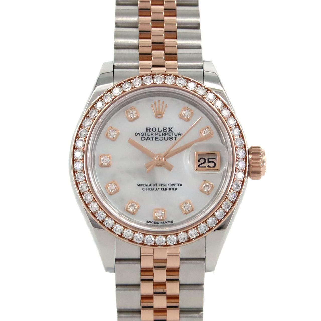 ロレックス デイトジャスト 279381RBR SSxPG 自動巻 ランダム番