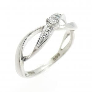 K10WG ダイヤモンド リング 0.06CT